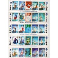 Soloman Island 1987 Stamps Sailing Boats CV 25 $