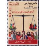 Pakistan Stamp 2020 World Population Day