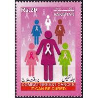 Pakistan Stamp 2020 Fight Against Breast Cancer