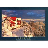 Pakistan Beautiful Postcard Lady Roberts Home Murree