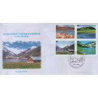 Pakistan Fdc 2006 Tourism in Pakistan Lake Series Mountain Peaks