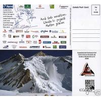 Pakistan 2006 Mountain Expedition Gasherburn Signed Card