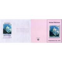 Pakistan 2004 K2 Card With Companion Envelope