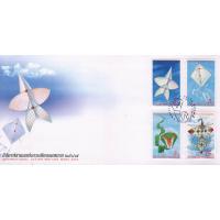 Indonesia Fdc 2002 Kite Flying