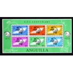 Anguilla 1974 S/Sheet & Stamps Centenary Of UPU MNH