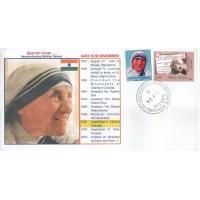 India 2006 Fdc Mother Teressa With Awards Nobel Prize Winner