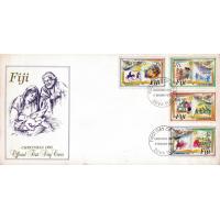 Fiji 1992 Fdc Christmas 1992