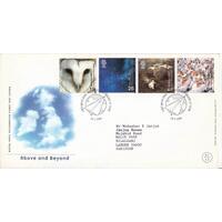 Great Britain 2000 Fdc Above & Beyond Barn Owl