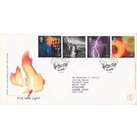 Great Britain 2000 Fdc Fire & Light