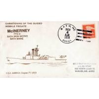 United States 1978 Fdc Christening Of Guided Missile Frigate