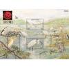 Laos Fdc 2001 S/Sheet & Stamps Stork Birds