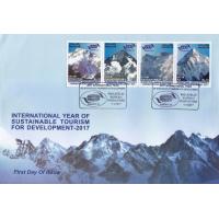Pakistan Fdc 2017 Mountain Peaks Broad Peak Gasherbrum