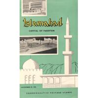 Pakistan Fdc 1966 Brochure & Stamp Islamabad New Capital