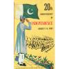 Pakistan Fdc 1967 Brochure & Stamp 20th Anny of Independence