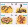 Pakistan Fdc 1995 Brochure Stamps Snakes