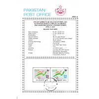 Pakistan Fdc 1980 Brochure & Stamps SAF Games
