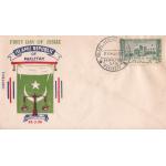 Pakistan Fdc 1956 Republic Day Rawalpindi