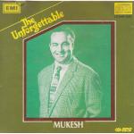The Unforgettable Mukesh EMI Cd