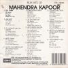 Film Hits Of Mahendra Kapoor EMI CD