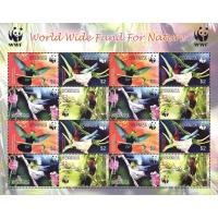 WWF Dominica 2005 Stamps Caribs Humming Bird MNH