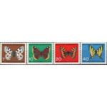 Germany 1962 Stamps Butterflies
